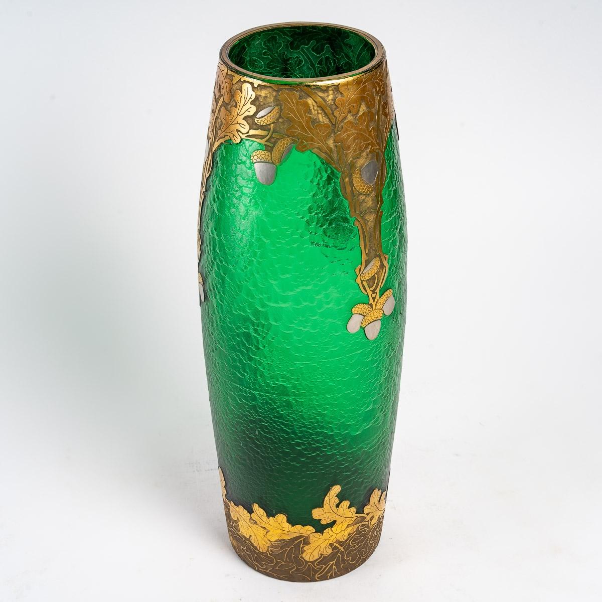XIXe siècle Vase Montjoye, Art nouveau