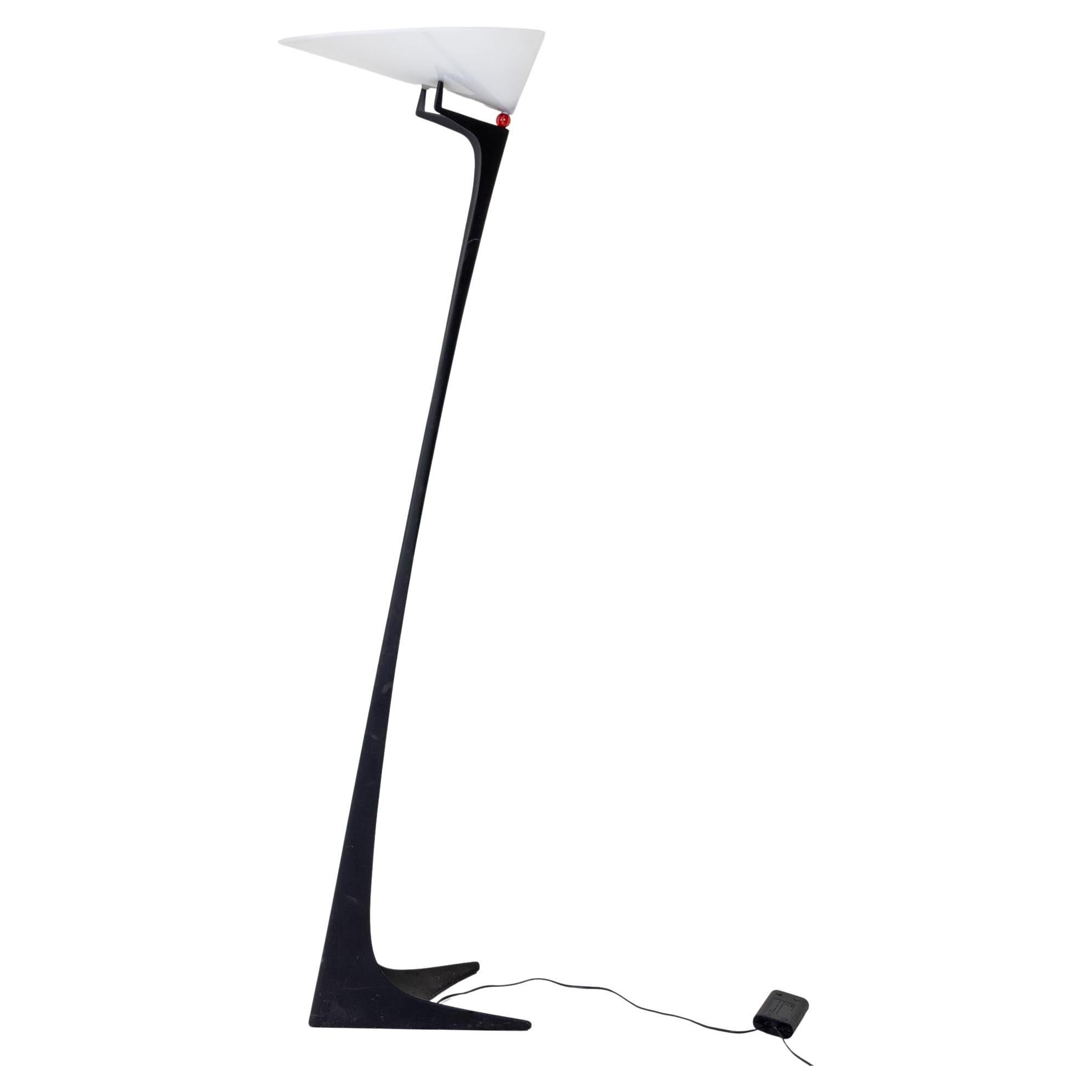 Montjuïc floor lamp by Santiago Calatrava for Artemide, Italy 1990s For Sale