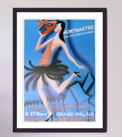 Montmartre - Ateliers du Genie Original Poster, 1982