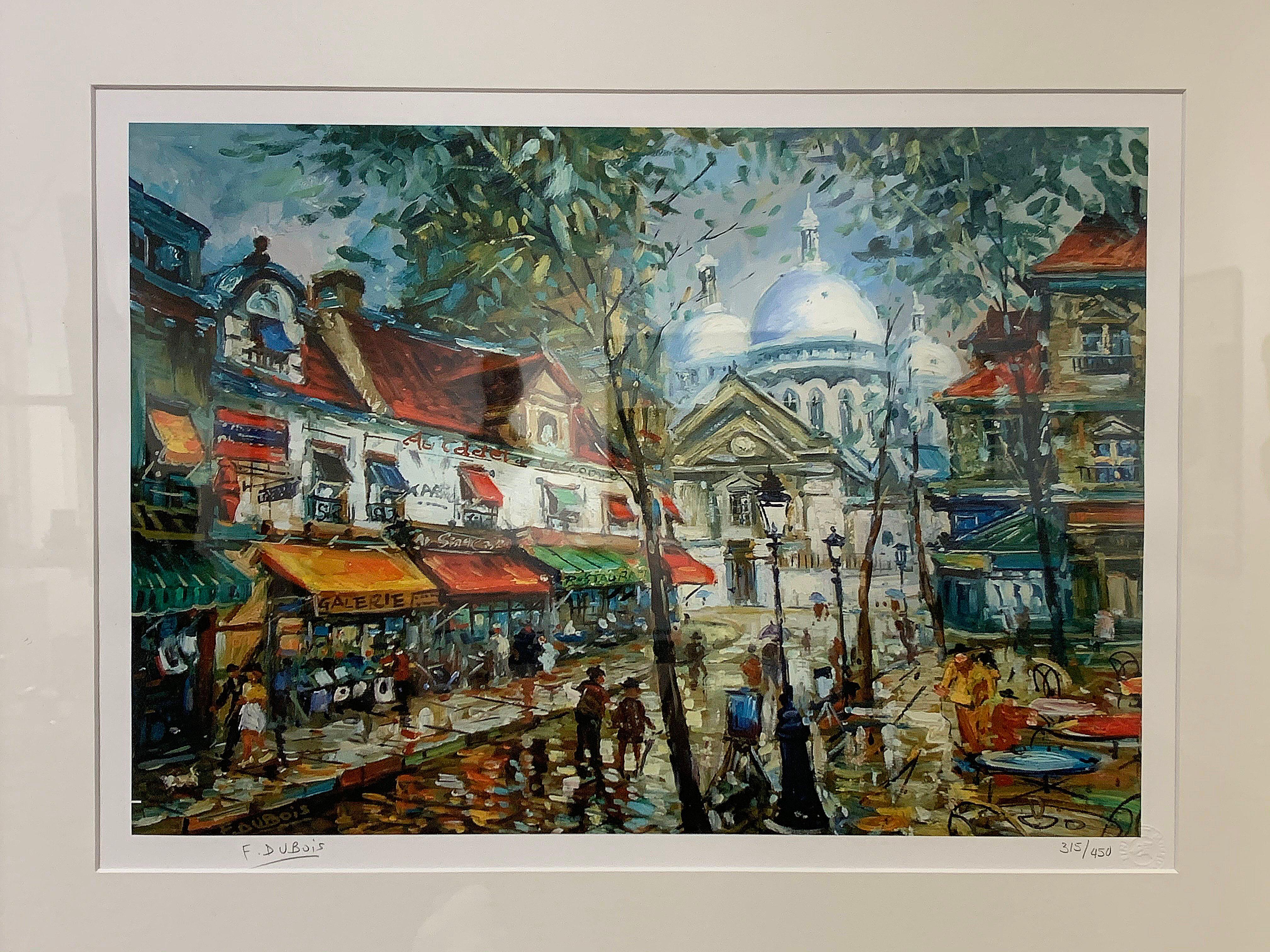 Litografia di Montmartre 315/450 di A. Dubois in vendita 3