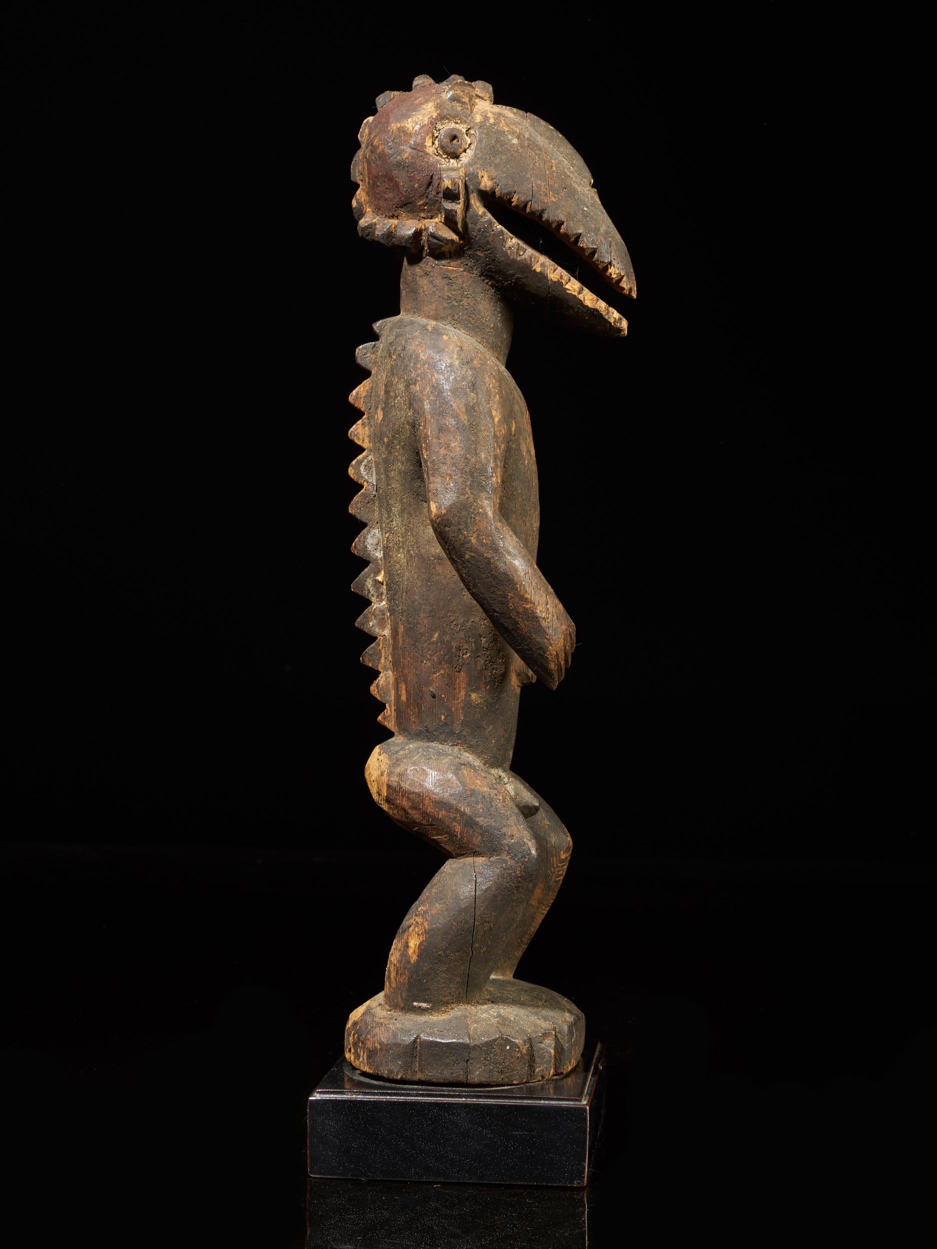 Montol-Goemai Wooden Statue Combined with Gugwom-Like Head 1