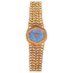 Montre Royale Opal Watch in 18K Yellow Gold, 1970s