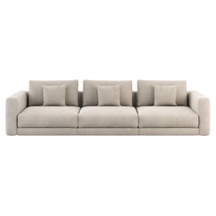 21st Century Modern Modular Sofa customisable in Fabric and leather, Portuguese
