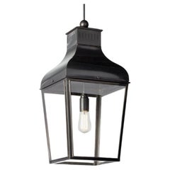MONTROSE PENDANT dark bronze clear glass