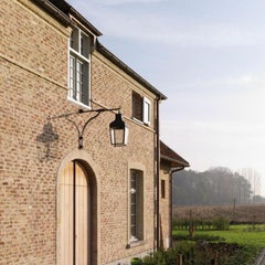 MONTROSE WALL LARGE - LED dark bronze clear glass