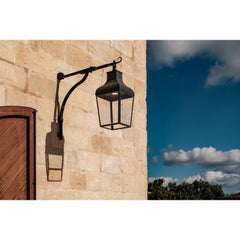 MONTROSE WALL - LED bronce oscuro cristal transparente