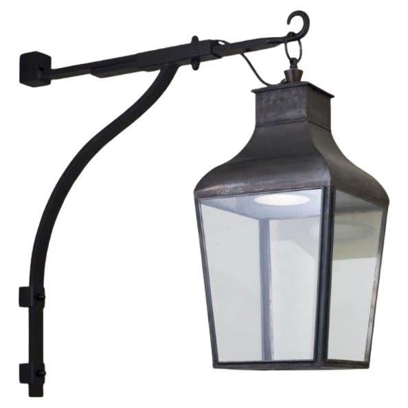 MONTROSE WALL - LED dark bronze clear glass