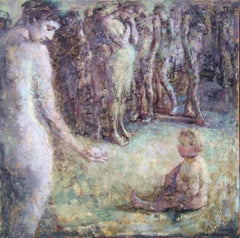 03-051 - 21st Century, Contemporary, Nude Painting, Oil on Canvas