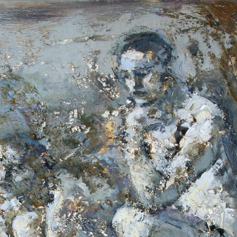 04-11-11 - 21e siècle, contemporain, peinture de nu, huile sur toile - Contemporain Painting par Montse Valdés