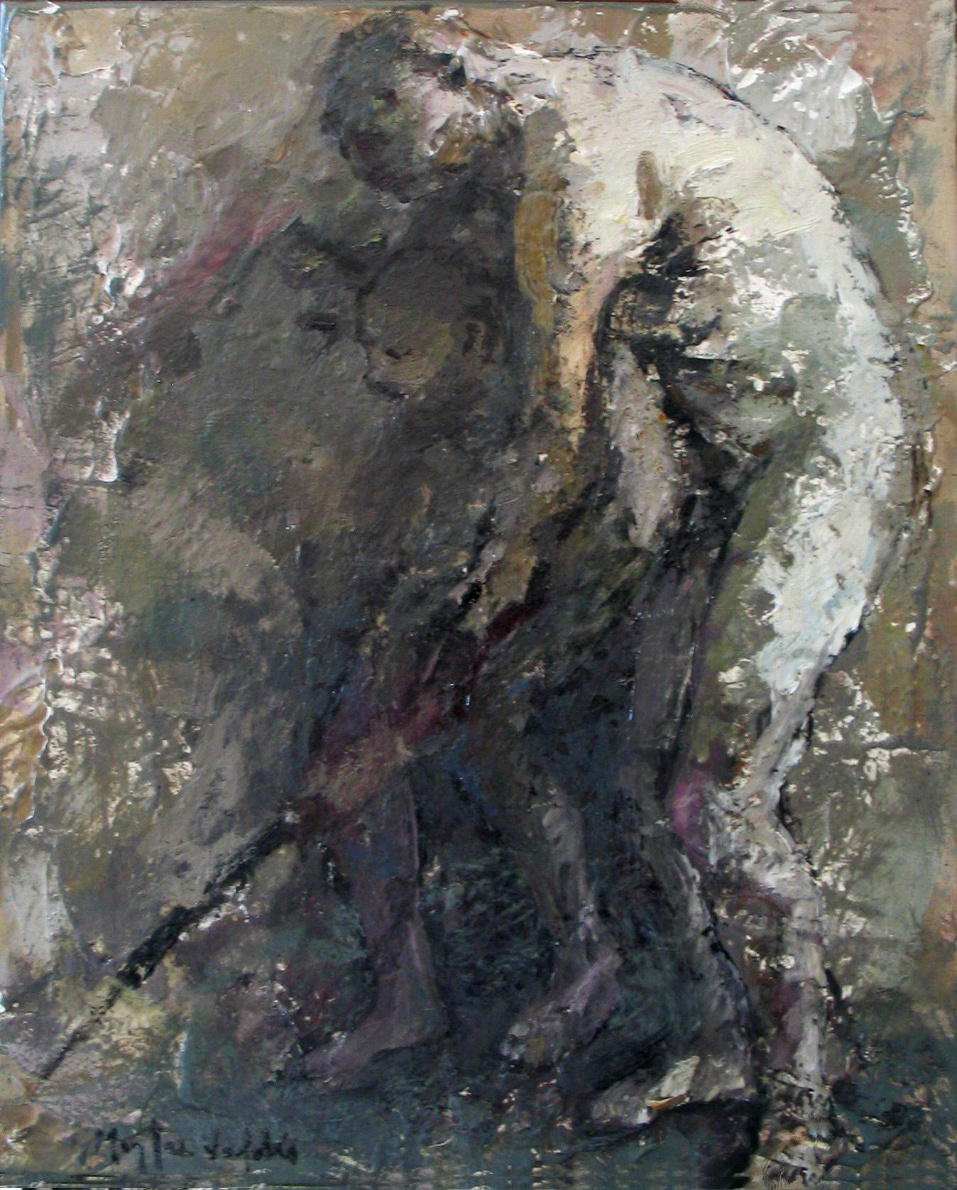 04-11-7 - 21st Century, Contemporary, Nude Painting, Oil on Canvas