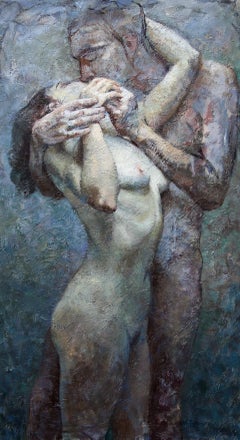 1-10-13 - 21st Century, Contemporary, Nude Painting, Oil on Canvas