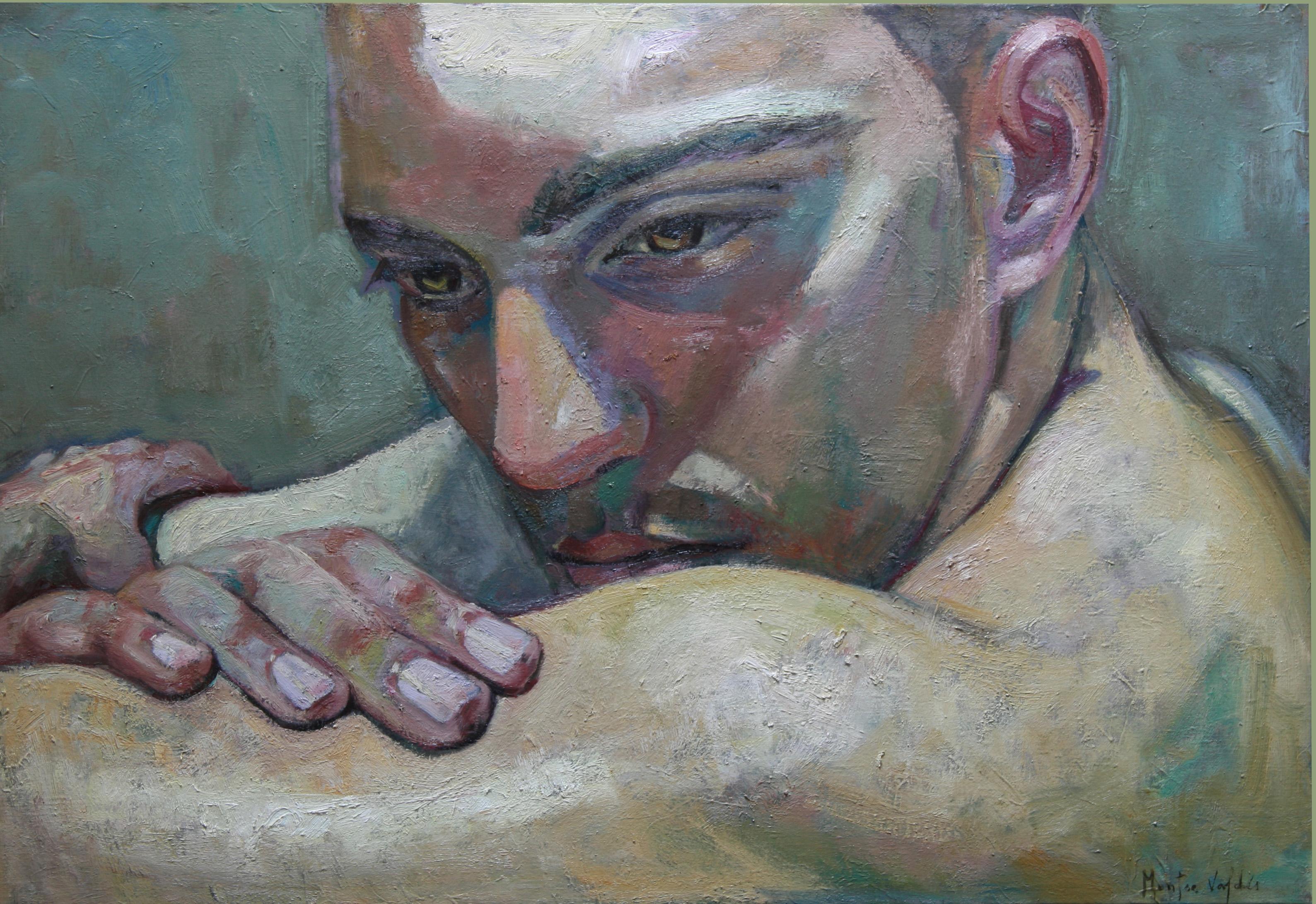 1-4-08 - 21st Century, Contemporary, Portrait Painting, Oil on Canvas