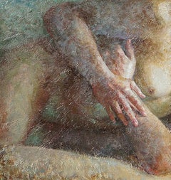 1-7-15 - 21ème siècle, Contemporain, Peinture de nu, Huile sur toile