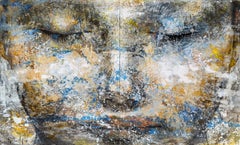 1-8-21 (Diptych) - 21st Century, Contemporary, Portrait Painting, Oil on Canvas