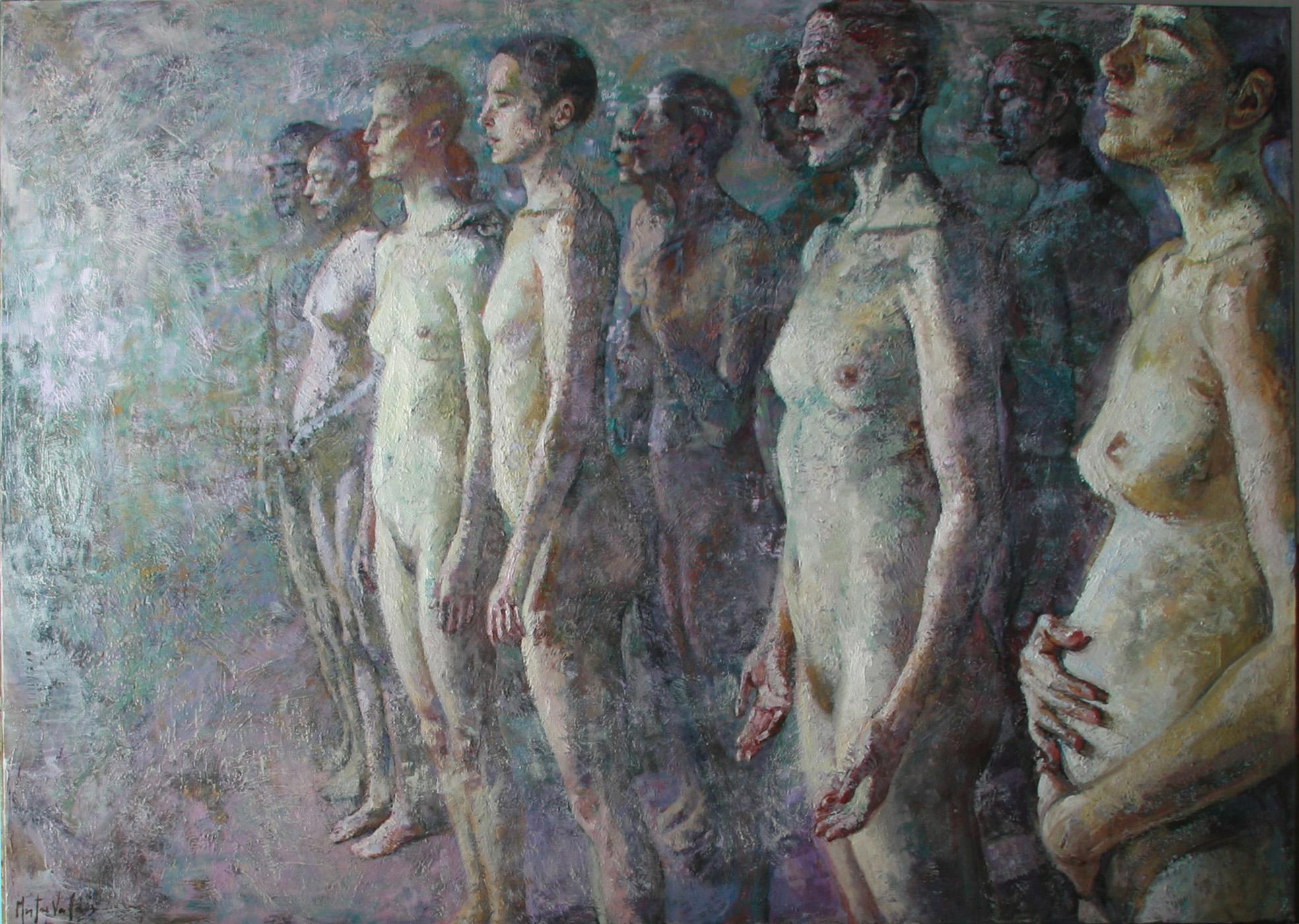 10-11-9 - 21st Century, Contemporary, Nude Painting, Oil on Canvas