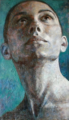10-4-11 - 21st Century, Contemporary, Portrait Painting, Oil on Canvas