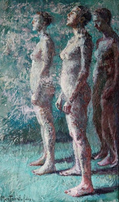 13-9-08 - 21st Century, Contemporary, Nude Painting, Oil on Canvas