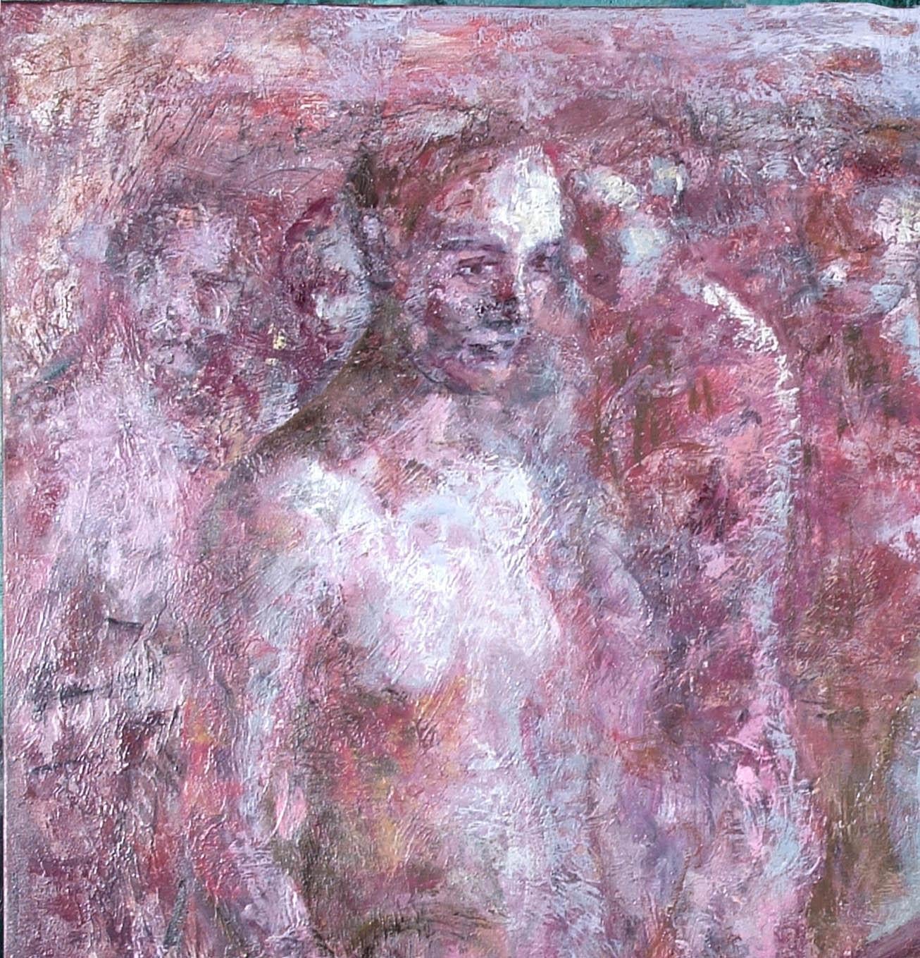 17-4-08 Diptych - 21st Century, Contemporary, Nude Painting, Oil on Canvas 1