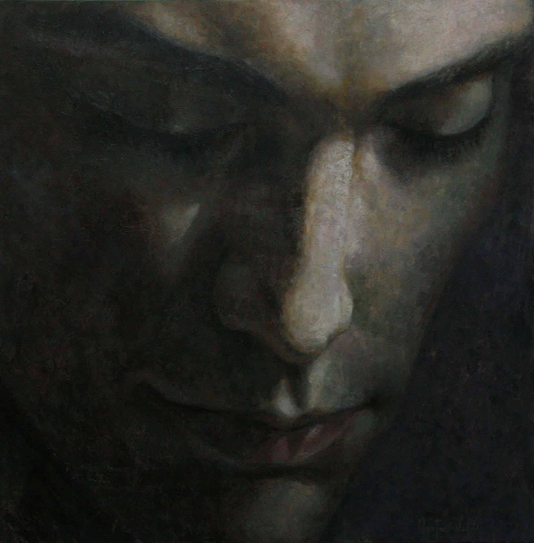 2-5-12, 21st Century, Contemporary, Portrait Painting, Oil on Canvas