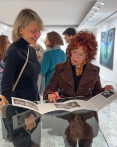 2-5-17 21e siècle, Contemporary, peinture de portrait, huile sur toile