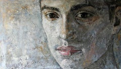 2-6-10 - 21st Century, Contemporary, Portrait Painting, Oil on Canvas