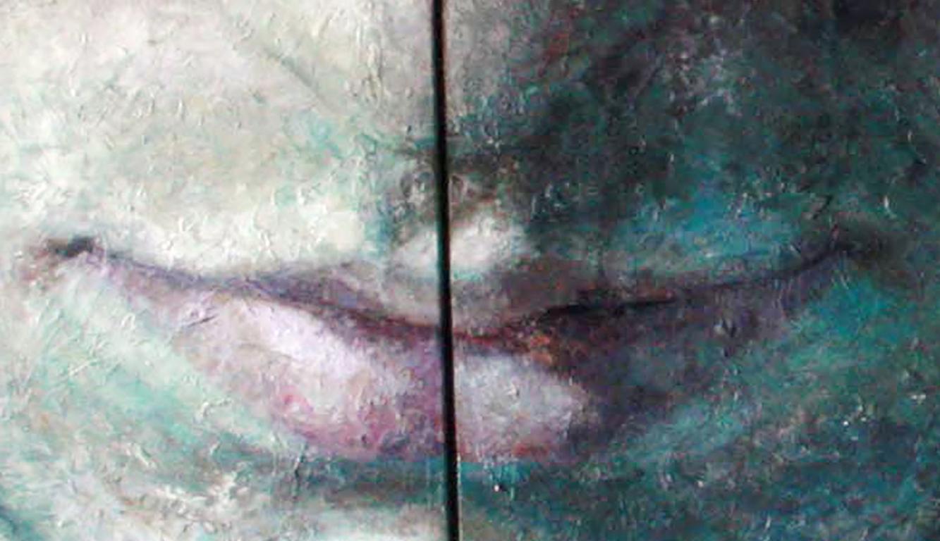 22-6-12 Diptych - 21st Century, Contemporary, Portrait Painting, Oil on Canvas 2