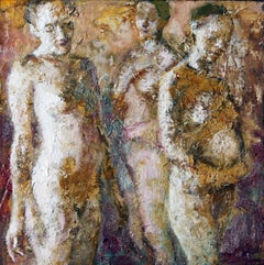 22-9-7 - 21st Century, Contemporary, Nude Painting, Oil on Canvas