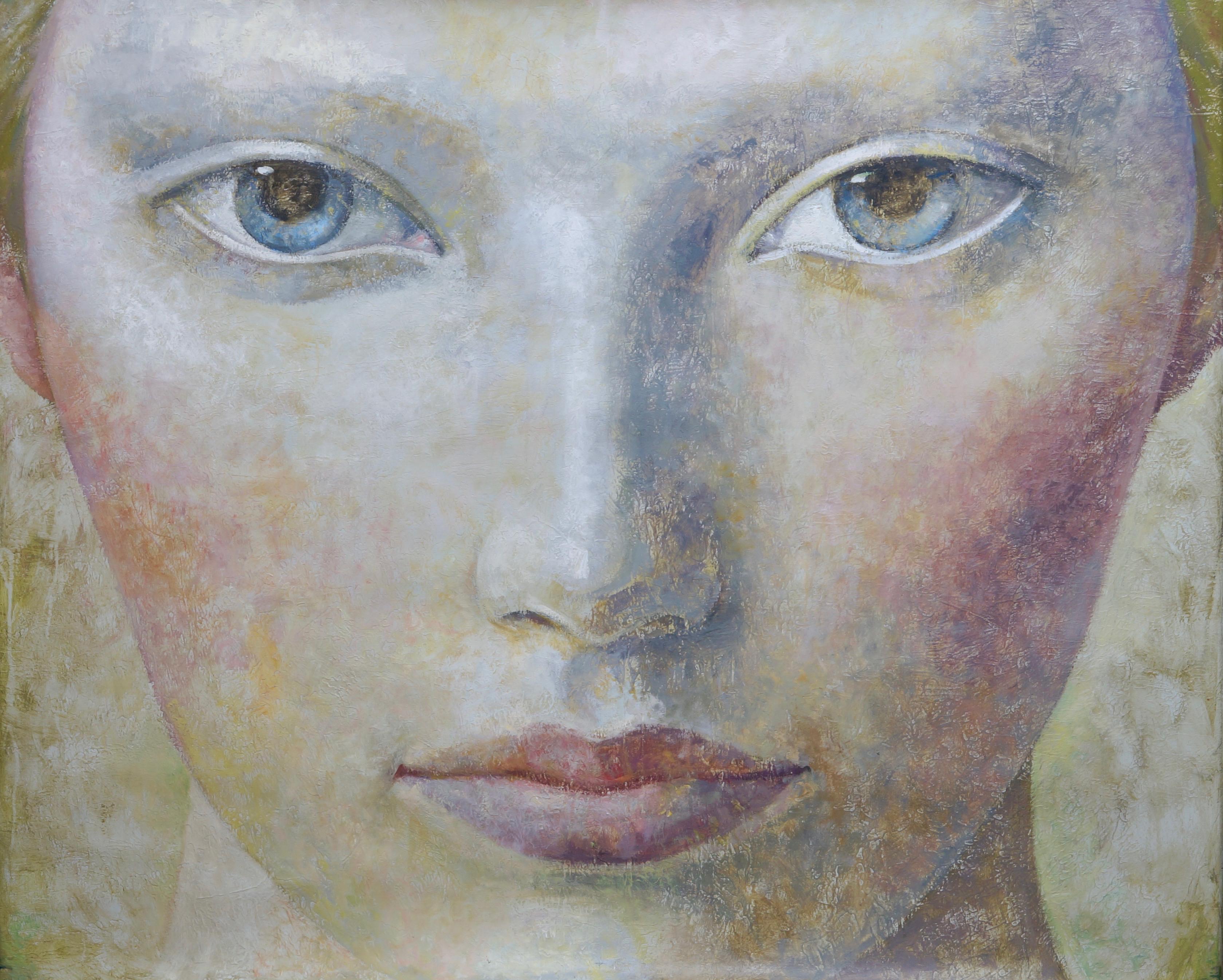 Montse Valdés Figurative Painting - 3-1-17 - 21st Century, Contemporary, Portrait Painting, Oil on Canvas