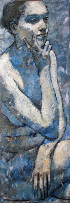 3-2-11 - 21st Century, Contemporary, Nude Painting, Oil on Canvas