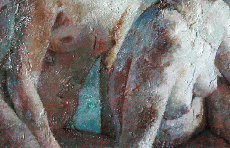 3-8-10 - 21st Century, Contemporary, Nude Painting, Oil on Canvas For Sale 5