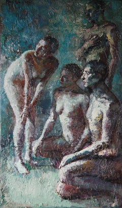 3-9-08 - 21st Century, Contemporary, Nude Painting, Oil on Canvas