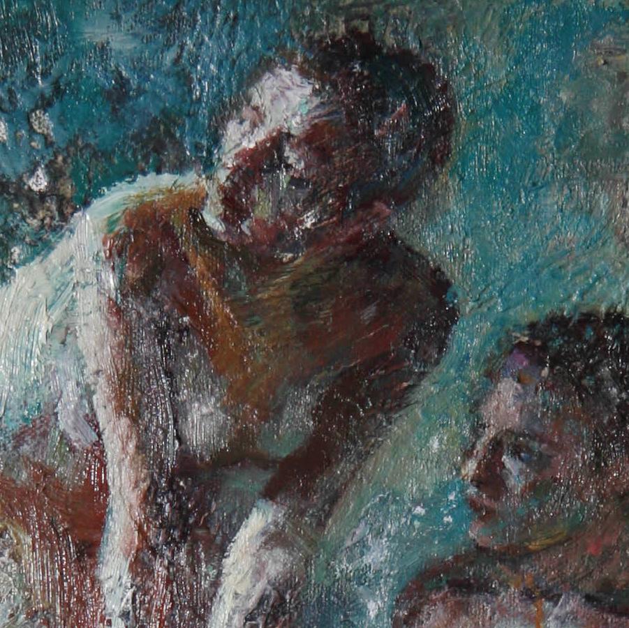 3-9-08 - 21st Century, Contemporary, Nude Painting, Oil on Canvas 1