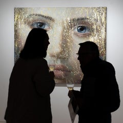 4-5-17, 21. Jahrhundert, Zeitgenössisch, Porträtmalerei, Öl auf Leinwand