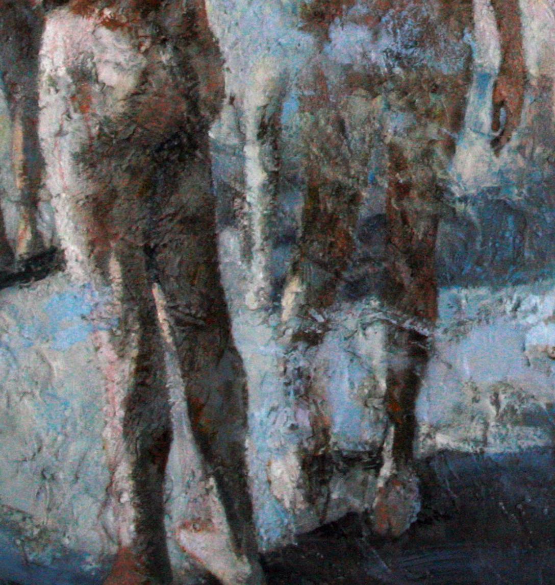 4-9-11 - 21st Century, Contemporary, Nude Painting, Oil on Canvas 2