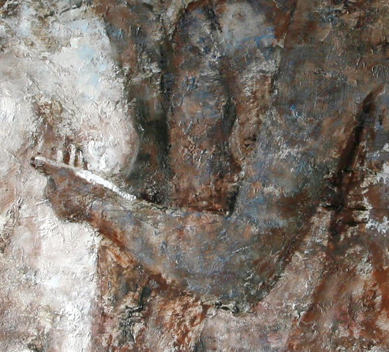 6-8-10 - 21° secolo, Contemporaneo, Pittura di nudo, Olio su tela in vendita 2