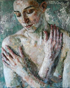 6-9-111 - 21st Century, Contemporary, Nude Painting, Oil on Canvas