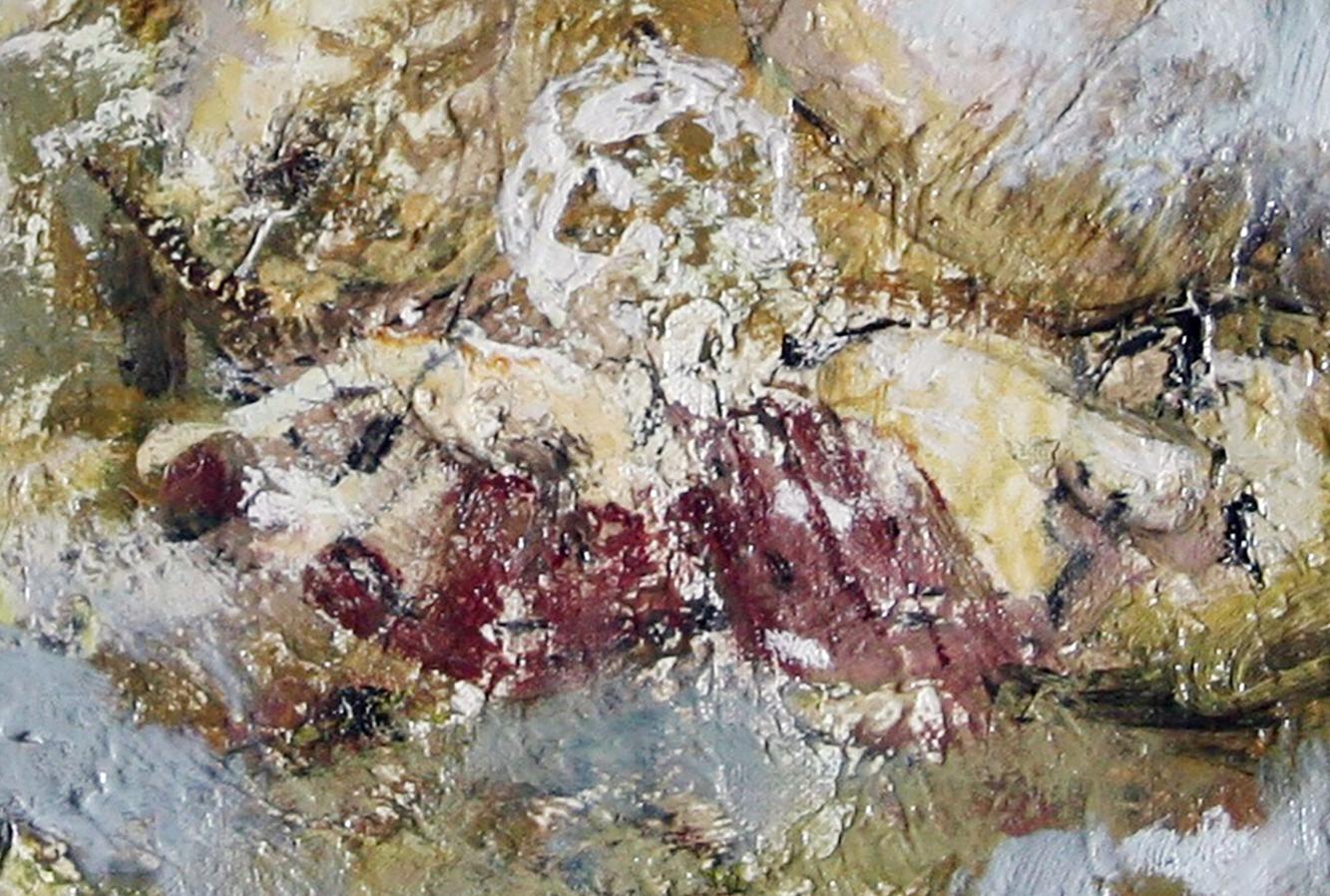 7-11-04b - 21st Century, Contemporary, Nude Painting, Oil on Canvas 1