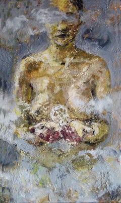 7-11-04b - 21st Century, Contemporary, Nude Painting, Oil on Canvas