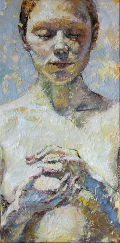7-4-11 - 21st Century, Contemporary, Nude Painting, Oil on Canvas