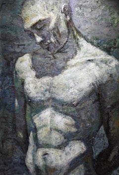 8-4-08 - 21st Century, Contemporary, Nude Painting, Oil on Canvas