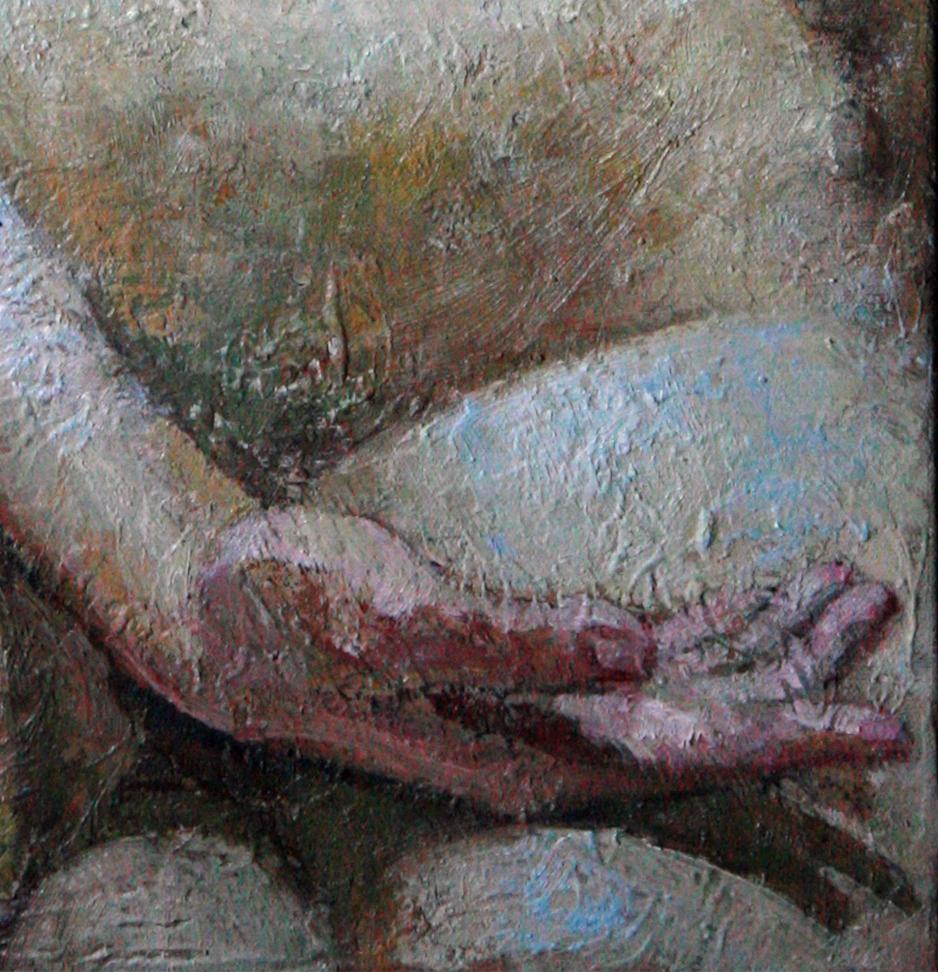 8-7-11 - 21st Century, Contemporary, Nude Painting, Oil on Canvas 1