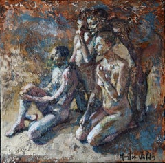 8-9-08 - 21st Century, Contemporary, Nude Painting, Oil on Canvas