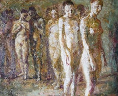 A4-11-07 - 21st Century, Contemporary, Nude Painting, Oil on Canvas