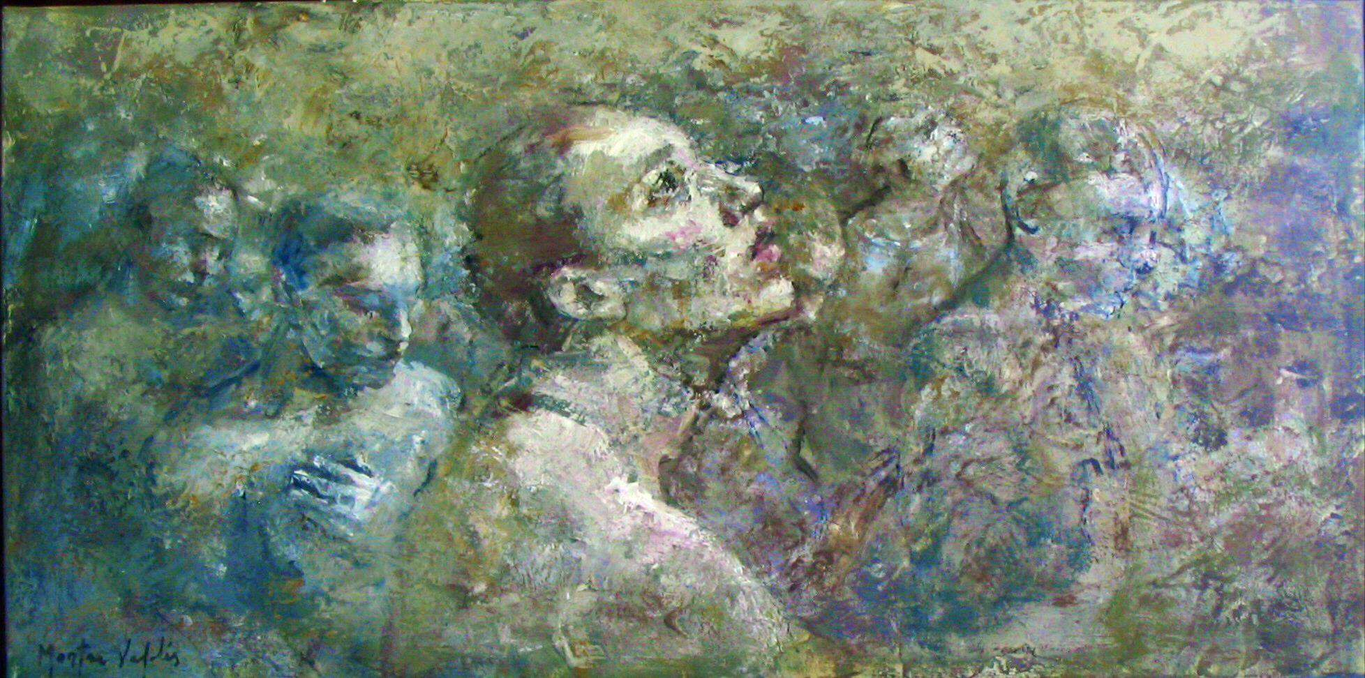 Montse Valdés Portrait Painting - nº 13 - 21st Century, Contemporary, Nude Painting, Oil on Canvas