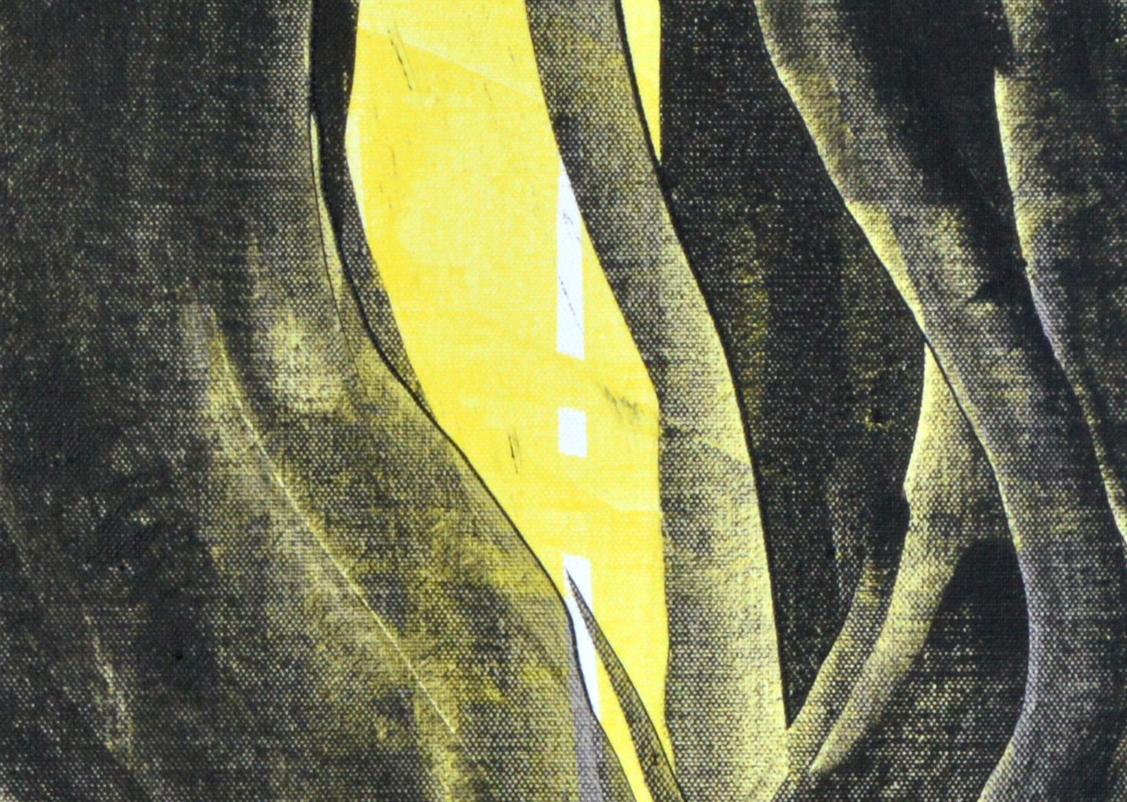 Siluetas (Abstrakt), Painting, von Montserrat Tobella