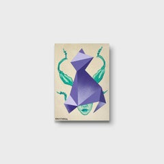 Abstract Mixed Media Artwork, "Abstract Insect #2"