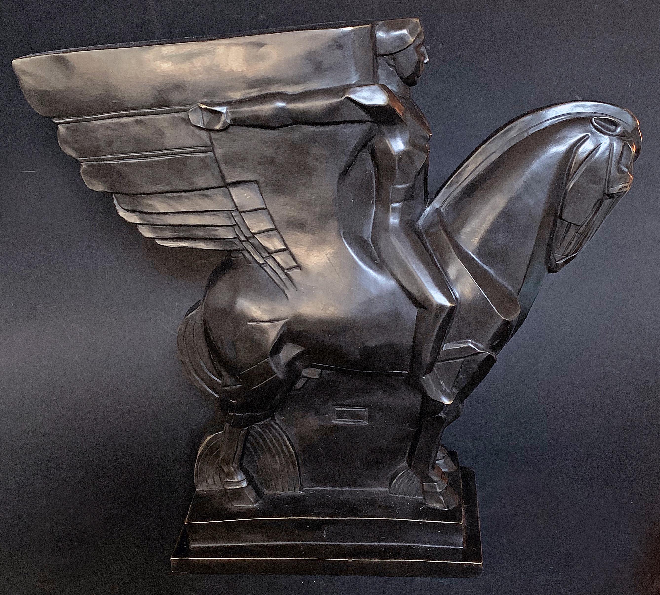 In our opinion, the Monument to Walt Whitman that John Storrs proposed in 1920, although never cast in full size, was one of the greatest Art Deco sculptures of the 1920s. This large, beautifully-detailed example is considered 