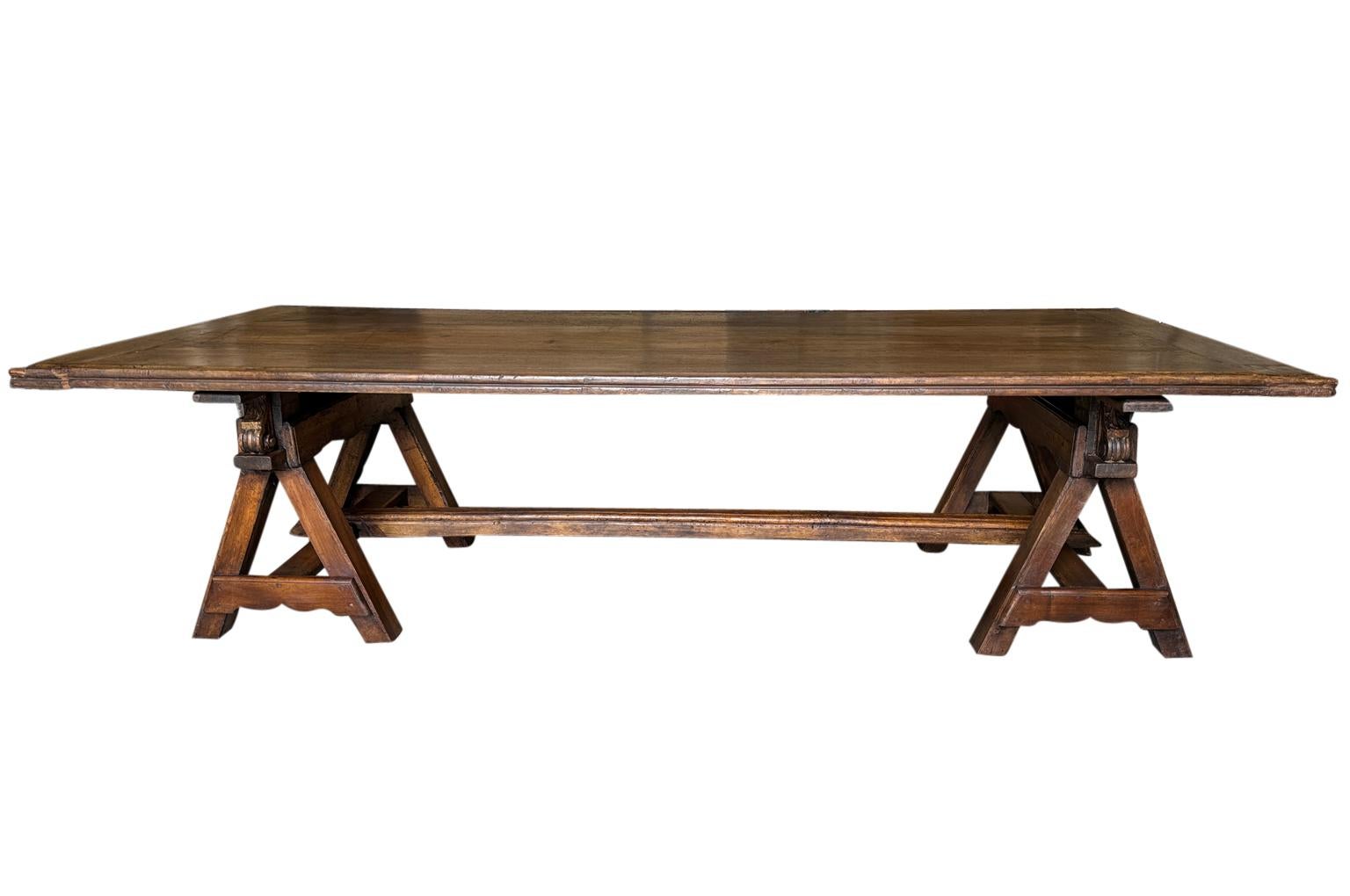 Italiano Monumentale Table De Travaille del XVII secolo italiano - Tavolo da lavoro in vendita