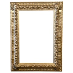 Monumental 18th Century Carved and Gilded Frame Italy