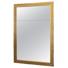 Monumental 18th Century French Louis XVI Giltwood Mirror